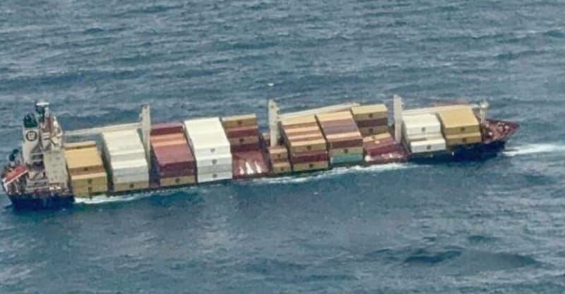 Контейнеровозът CONTSHIP JET потъна край Шабла, дроновете са дошли от изток