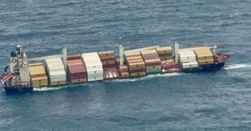 Контейнеровозът CONTSHIP JET потъна край Шабла след атака с морски дронове