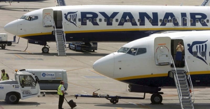 Ryanair променя правилата за багаж: пунктовете за предаване ще затварят 60 минути преди полет