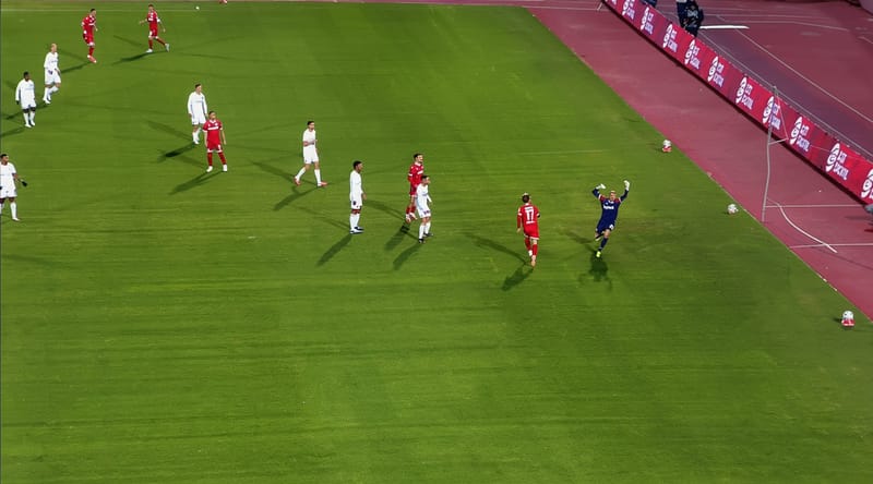ЦСКА постигна категорична победа над Лудогорец с 2:0